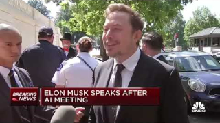 Elon Musk on AI regulation - CNBC